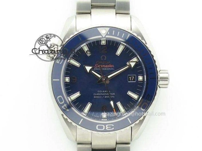 0323 SunProtective Constellation 38mm SS VSF 1:1 Best Edition Blue Textured Dial on SS Bracelet A8500 Super Clone 7917